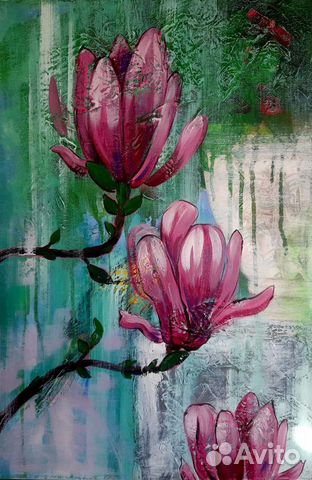 Картина новая Цветы