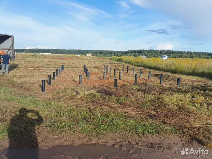 Винтовые сваи 57 - 325мм