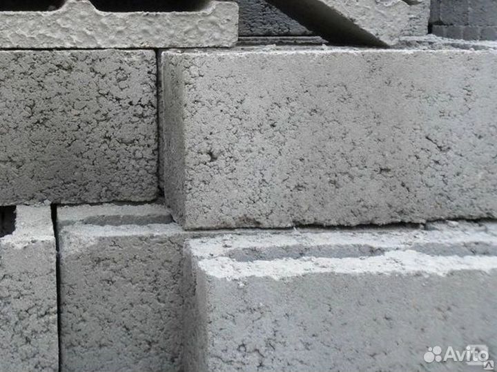 Керамзитобетонный блок 4-хпустотный / Шлакоблок