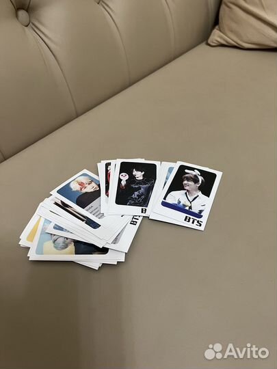 Карточки с бтс