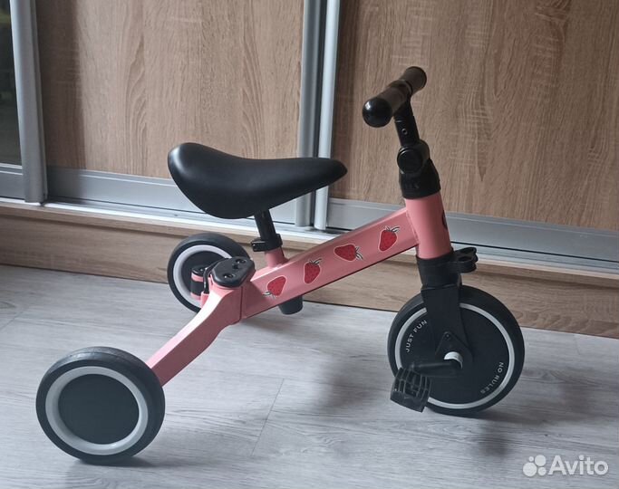 Велосипед -беговел 3 в 1 happy baby