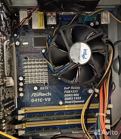 Материнская плата G41c-VC