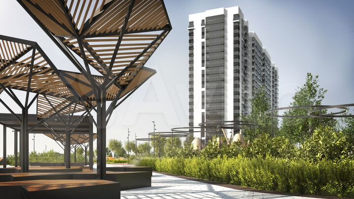 2-к. квартира, 71,4 м², 8/19 эт.