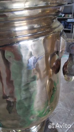 Самовар угольный старинный