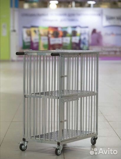 Складная выставочная клетка - грумерский стол