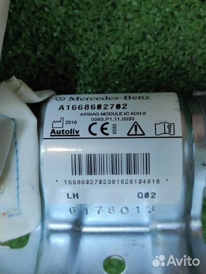 Шторка безопасности левая Mercedes-Benz Gls-Class