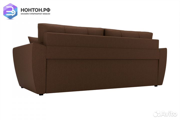 Диван выкатной Фортуна New коричневый