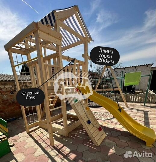 Детская площадка, спортивный комплекс