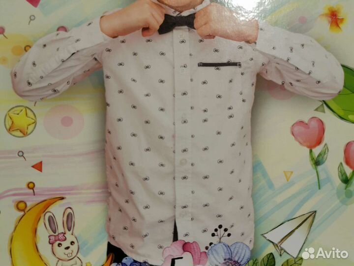 Рубашка на мальчика 122