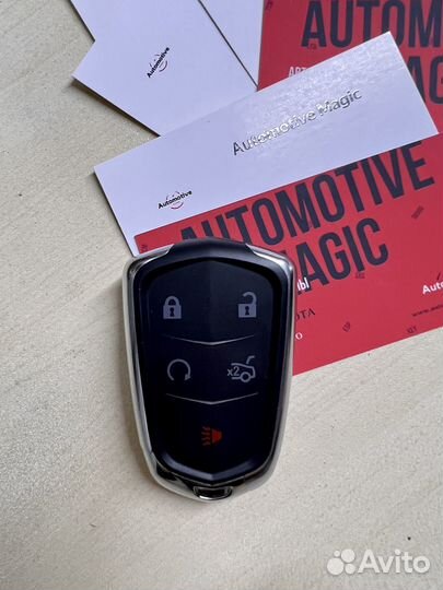 Автомобильный ключ Cadillac с программированием