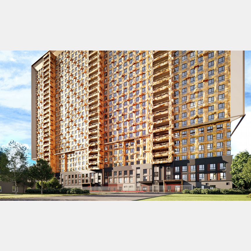 1-к. квартира, 38,6 м², 11/28 эт.