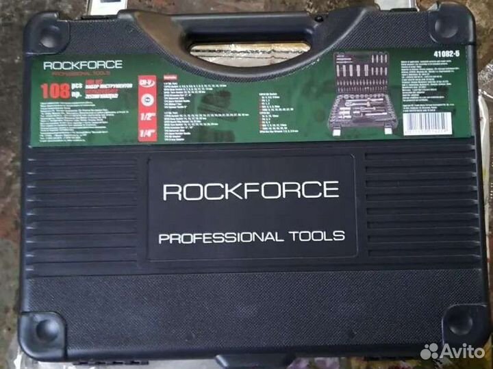 Инструмент торцевые головки RockForce 108 пр