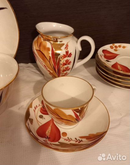 Чайный сервиз Зимний Букет лфз вне гр остатки