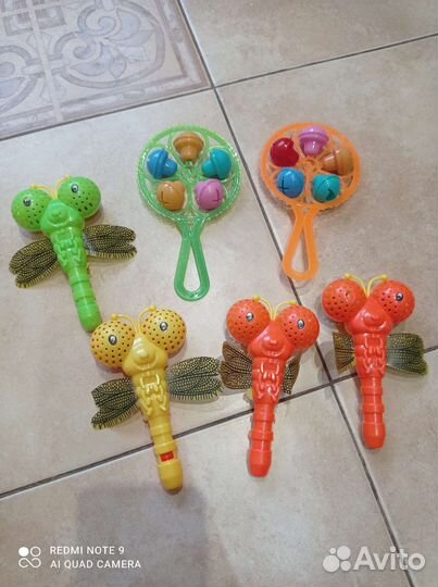 Погремушки новые