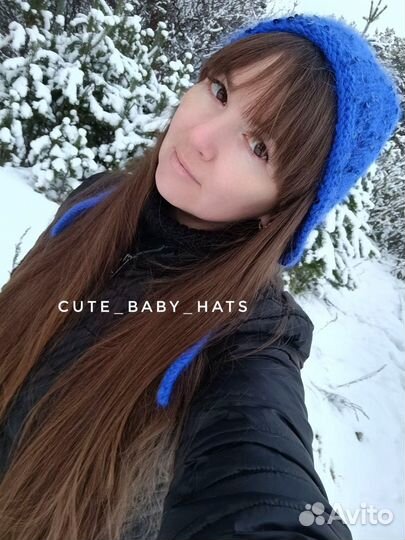 Чепчик с пайетками