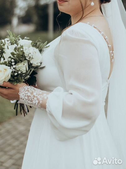 Свадебное платье 48 50