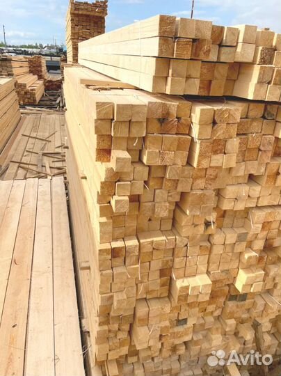 Доска обрезная 50х150х6000мм от производителя