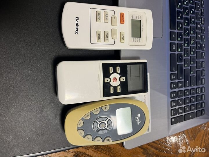 Пульт сплит системы Electrolux Whirlpool Midea