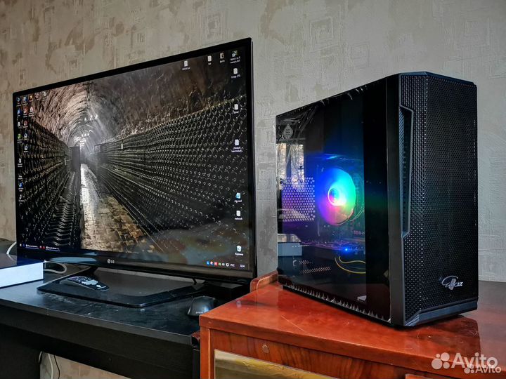 Новый игровой Core i7 (Xeon E5-2630V2) + RX580 8GB