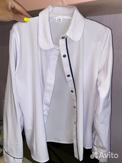 Рубашки школьныена девочку