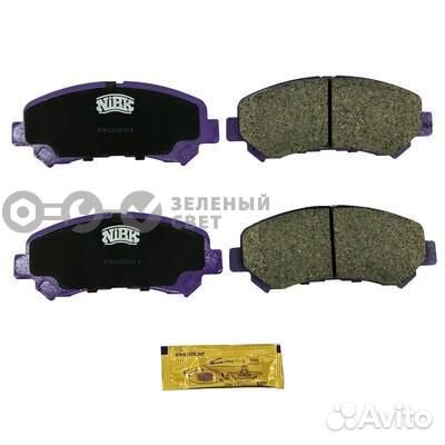 Nibk PN2801 Колодки тормозные передние nissan qash