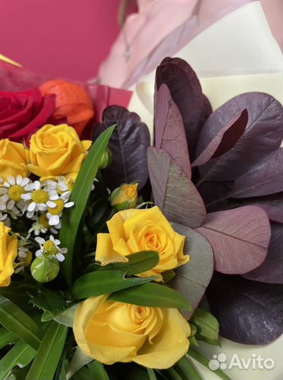 Букет «Яркий взгляд природы»