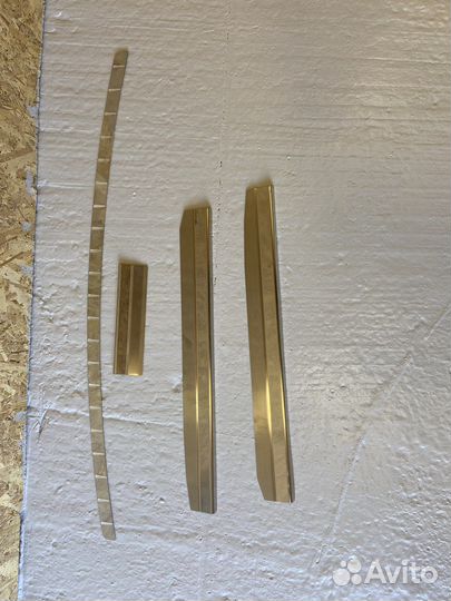 Накладки на пороги nissan note