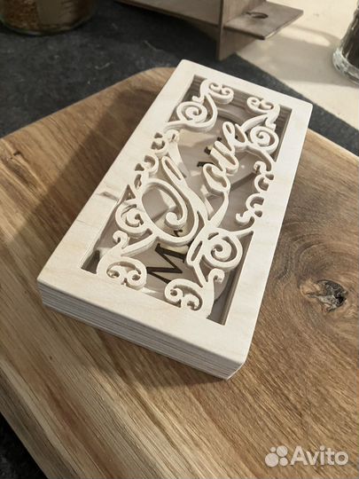 Коробочка для свадебных колец