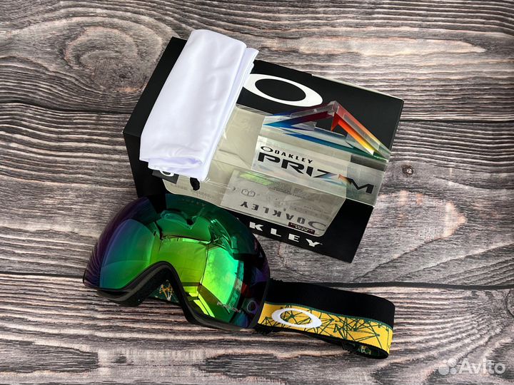Маска Oakley Flight Deck L XL Explorer Prizm Jade