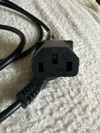 Кабель питания для компьютера, монитора. 1,5 м