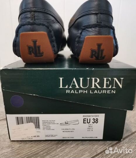 Ralph Lauren мокасины р.38