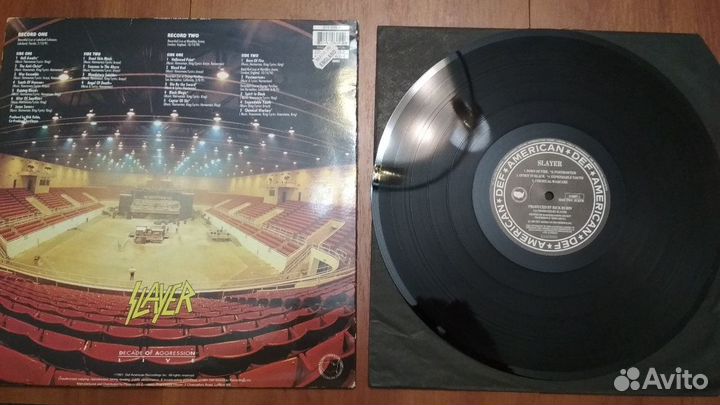 Slayer - Decade Of Aggression Live - 1991