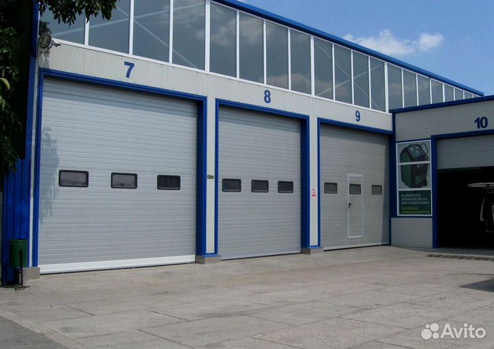 Секционные ворота