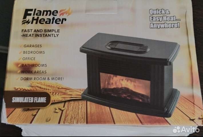 Настольный электрический мини-камин обогреватель