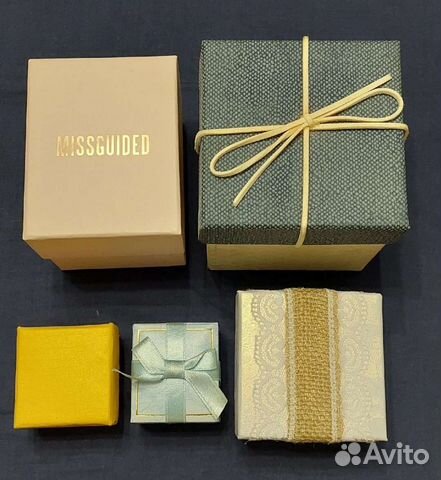 Подарочные коробочки под украшения