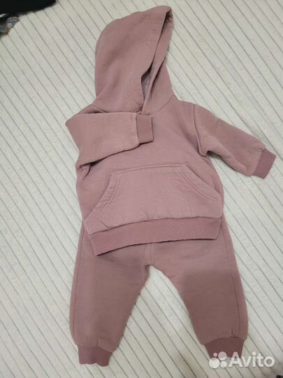 Флисовый костюм детский для девочки