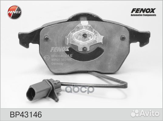 Компл.диск.торм.кол. bp43146 fenox