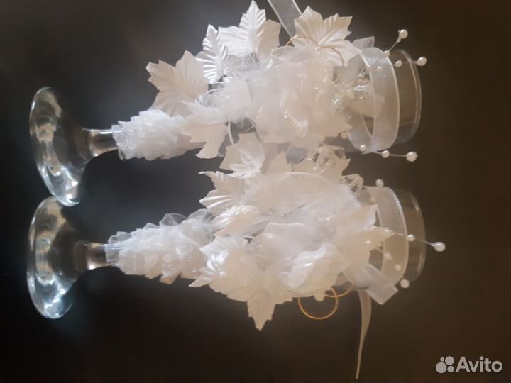 Фужер свадебный для молодоженов