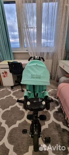 Велосипед 3х колесный детский bambini maretti