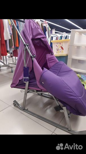 Коляска санки