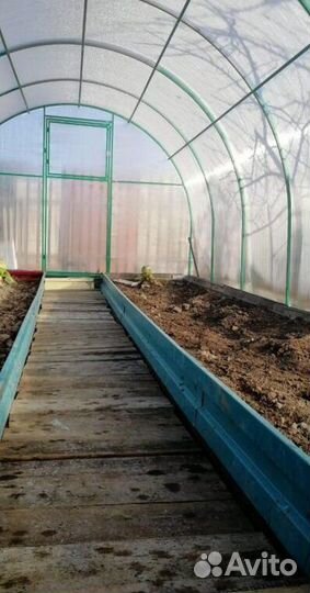 Грядка цветная 1м х 4м х 32см