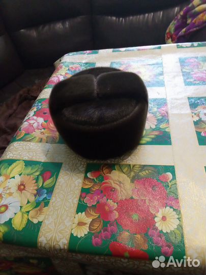 Мужская шапка из меха нерпы