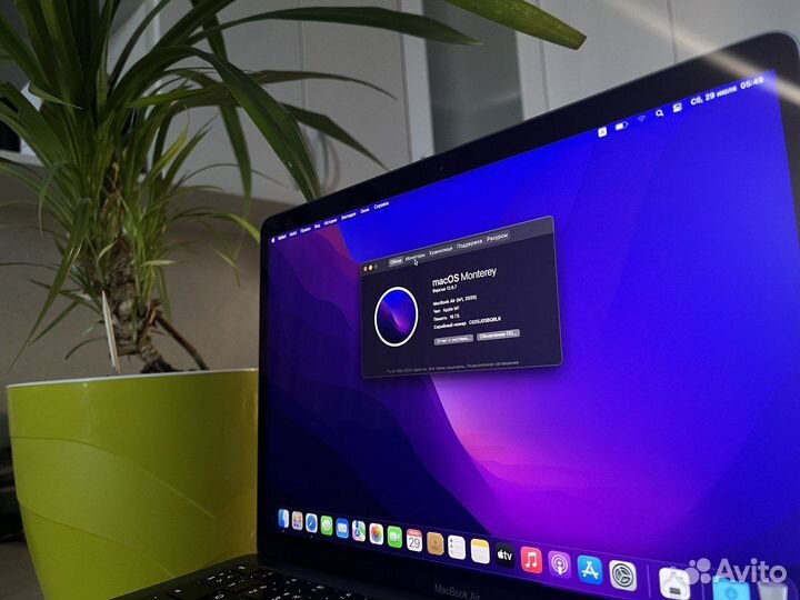 Apple MacBook Air 13, 2021 (M1, 16 Gb, 256 Gb)