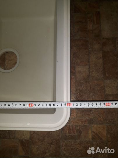 Мойка из искусственного камня бу 500*500мм