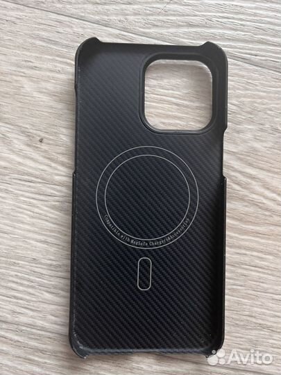 Чехол карбоновый на iPhone 15 pro max