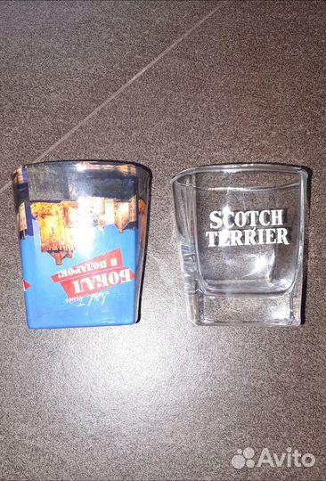 Бокалы для виски новые запечатанные