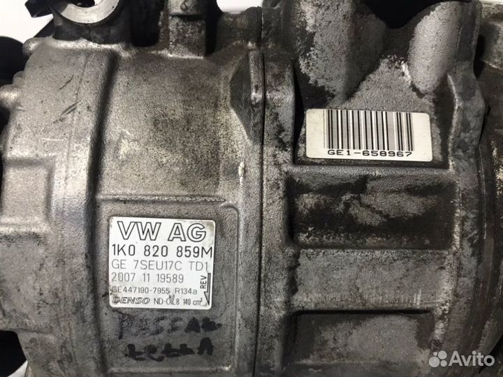 Компрессор кондиционера Volkswagen Golf 6