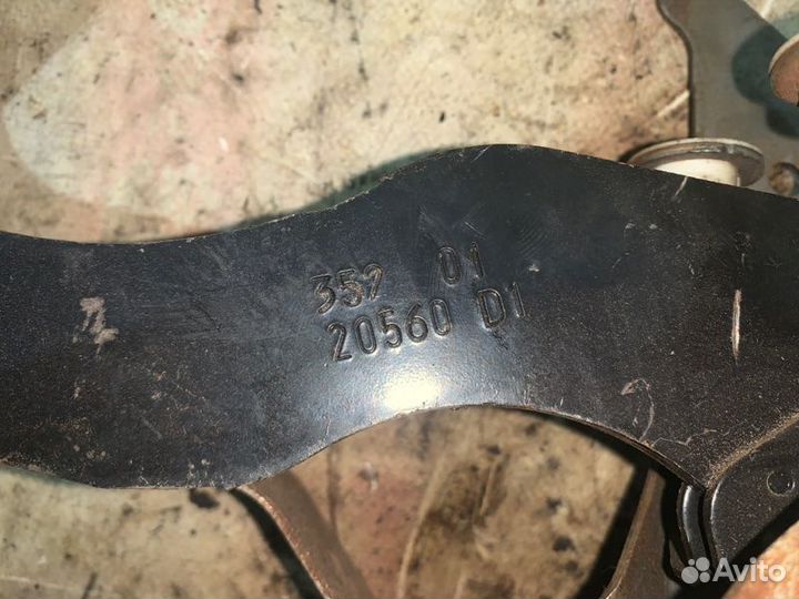 Педаль тормоза Peugeot 206 2A/C TU3A 2002