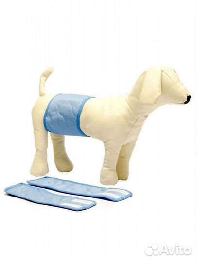 Пояс XS для кобелей многоразовый впитывающий