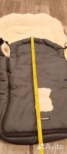 Зимний конверт в санки, коляску